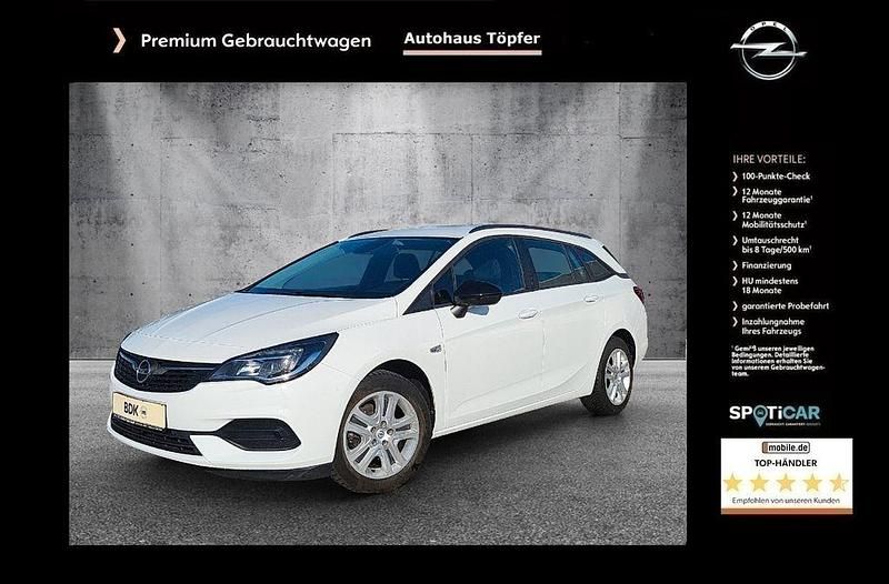 Gebraucht Opel Astra Edition 122 PS (89 kW) 2022 Weiß Kombi