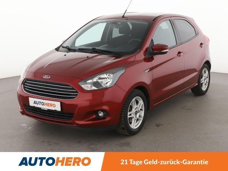 Rot Gebraucht 2018 Ford Ka Plus Cool & Sound Edition Kleinwagen | 8.830 € (Fairer Preis) - Bild 1/3