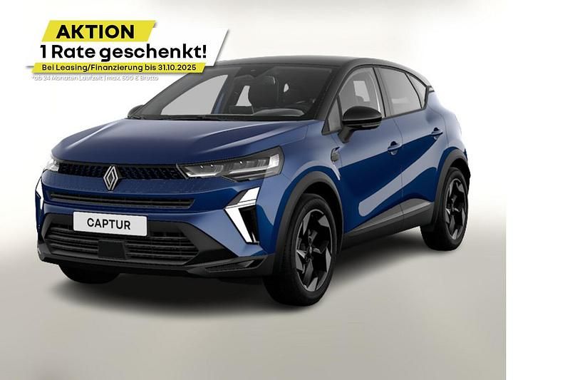 Blau Neu 2025 Renault Captur Techno SUV | 31.840 € - Bild 1/4