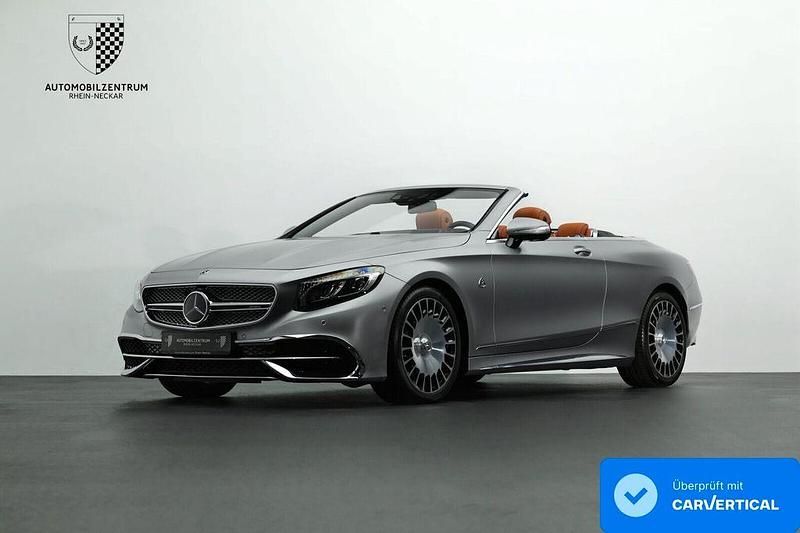 Grau Gebraucht 2018 Mercedes S650 Maybach Cabrio | 309.900 € - Bild 1/4