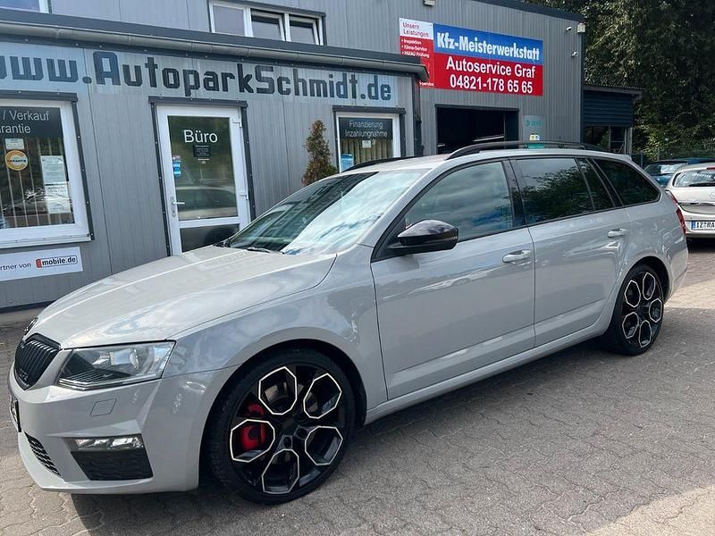 Grau Gebraucht 2016 Skoda Octavia RS Kombi | 14.999 € (Fairer Preis) - Bild 1/4