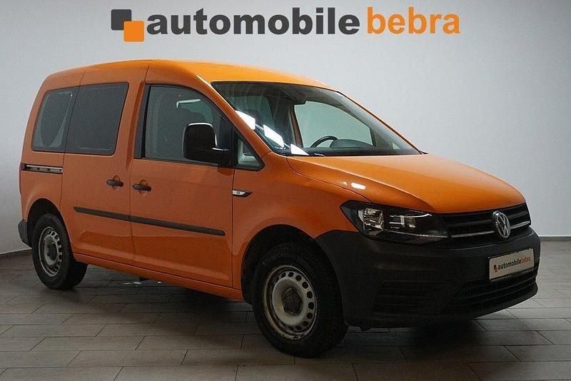 Second-hand VW Caddy 102 CP (75 kW) 2018 Portocaliu Monovolum