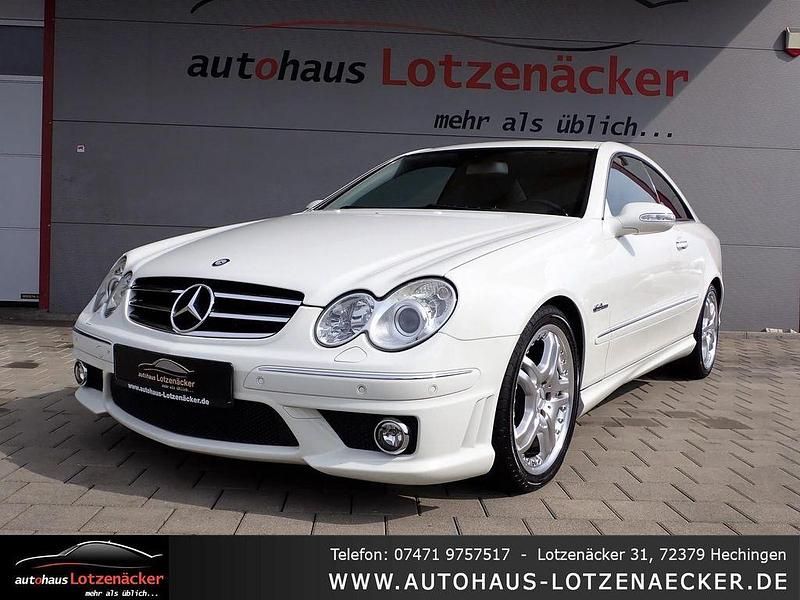 Weiß Gebraucht 2008 Mercedes CLK63 AMG AMG | 36.990 € - Bild 1/4
