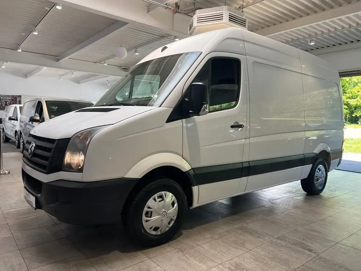 Second-hand VW Crafter 109 CP (80 kW) 2013 Alb Van
