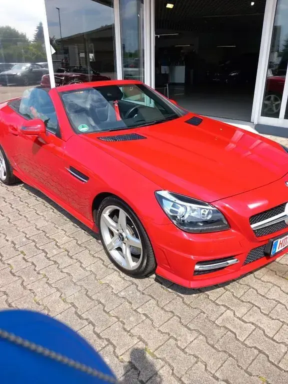 Gebraucht Mercedes SLK250 AMG line 204 PS (150 kW) 2012 Rot Cabrio