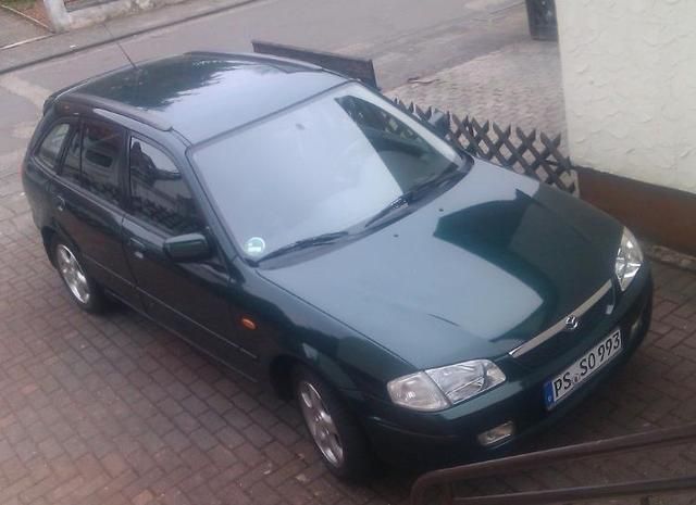 Second-hand Mazda 323F 120 CP (88 kW) 2000 Verde Hatchback