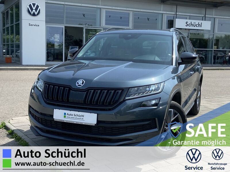 Grau Gebraucht 2021 Skoda Kodiaq SportLine SUV | 33.770 € (Fairer Preis) - Bild 1/4