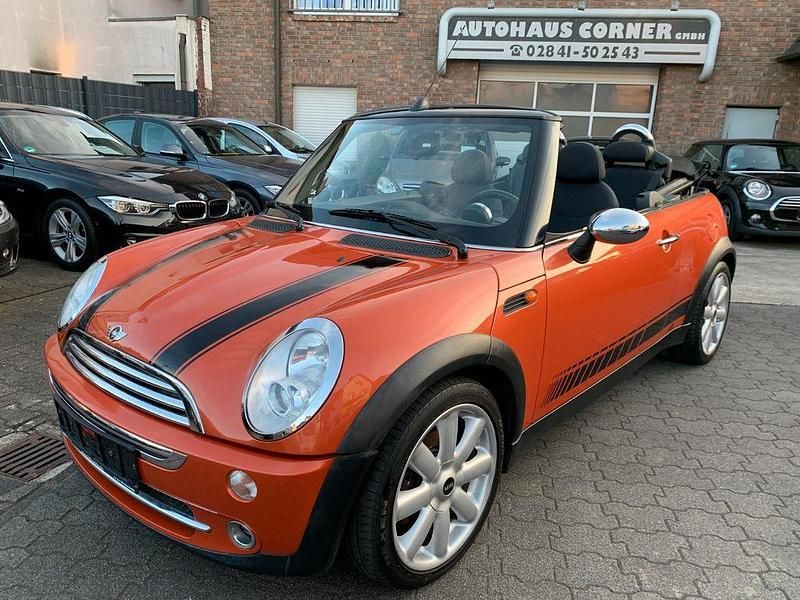 Hot orange (metallic) Gebraucht 2006 Mini One Cabriolet Cabrio | 4.850 € - Bild 1/4