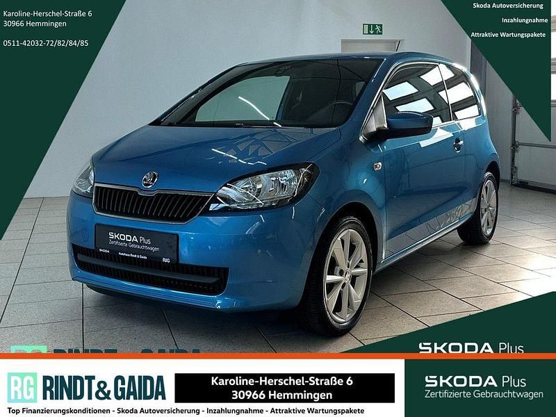 Gebraucht Skoda Citigo Fun 60 PS (44 kW) 2017 Blau Kleinwagen