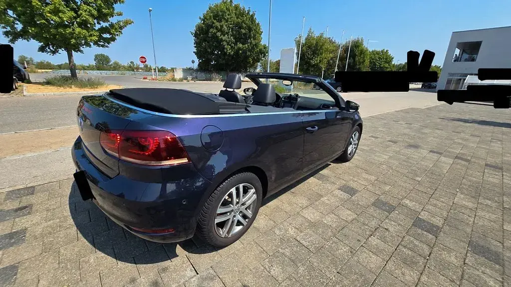Gebraucht VW Golf Cabriolet Basis 105 PS (77 kW) 2012 Violet Cabrio