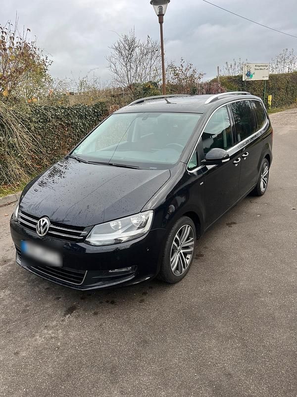 Gebraucht VW Sharan Edition 140 PS (102 kW) 2014 Schwarz Van / Kleinbus