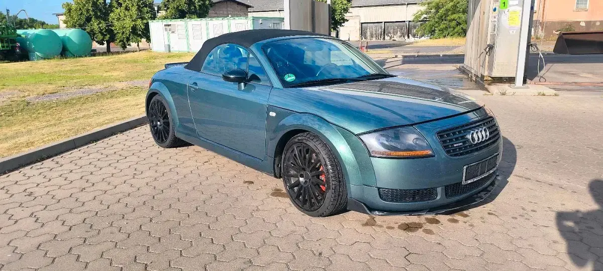 Gebraucht Audi TT Roadster 225 PS (165 kW) 2001 Grün Cabrio