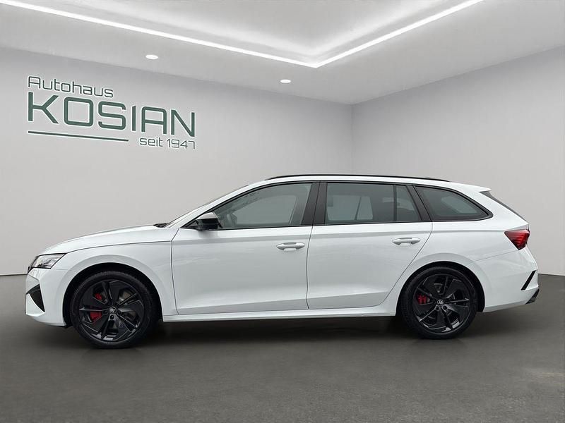 Neu Skoda Octavia RS 265 PS (194 kW) 2025 Moonweiß Kombi