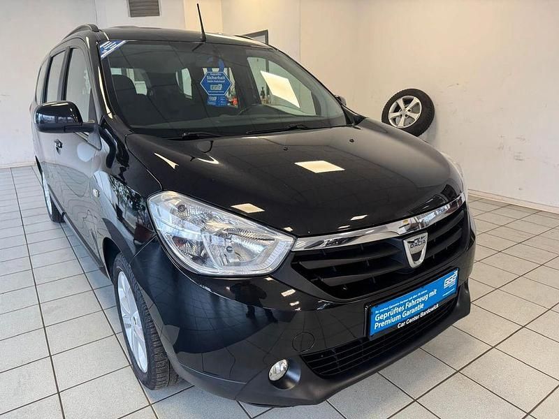 Gebraucht Dacia Lodgy Prestige 107 PS (78 kW) 2012 Schwarz Van / Kleinbus