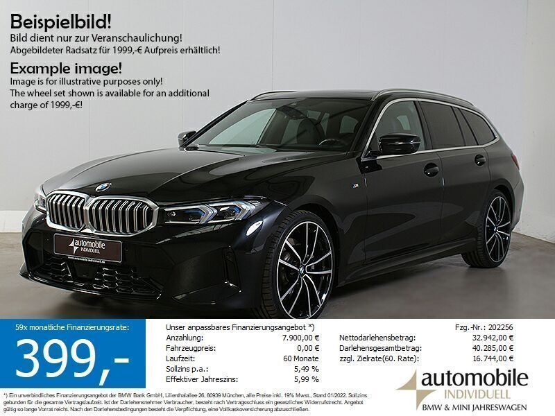 Schwarz Gebraucht 2024 BMW 320 M Sport Limousine | 40.830 € (Guter Preis) - Bild 1/4