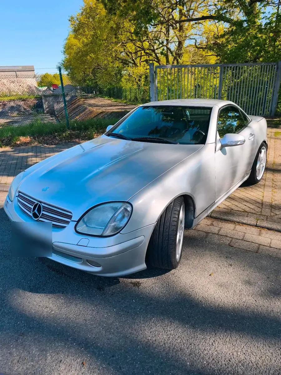 Second-hand Mercedes SLK200 164 CP (120 kW) 2000 Argintiu Cabrio