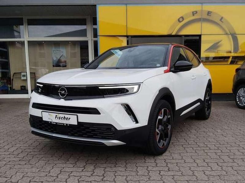 Jade weiss/arktis weiss (metallic) Gebraucht 2021 Opel Mokka GS Line SUV | 19.990 € (Fairer Preis) - Bild 1/4