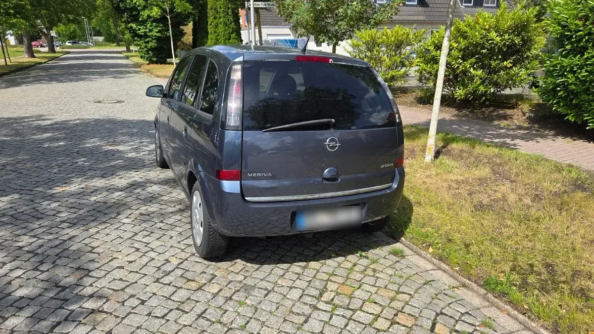 Gebraucht Opel Meriva 101 PS (74 kW) 2008 Blau Van / Kleinbus