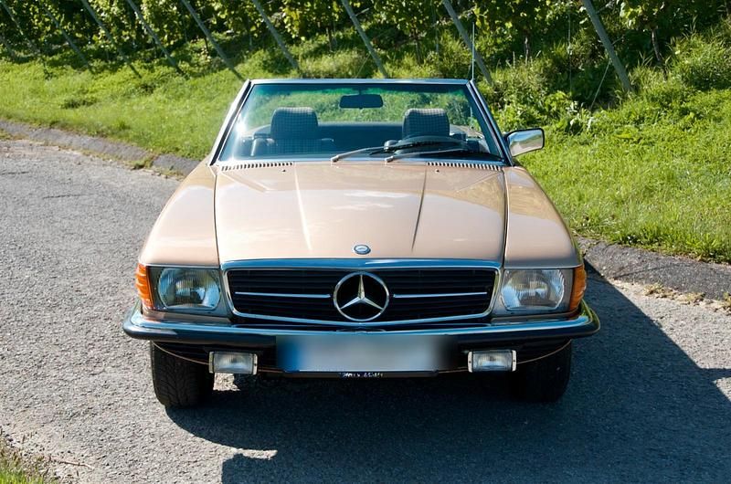 Gold Gebraucht 1983 Mercedes SL280 Cabrio | 35.000 € - Bild 1/4