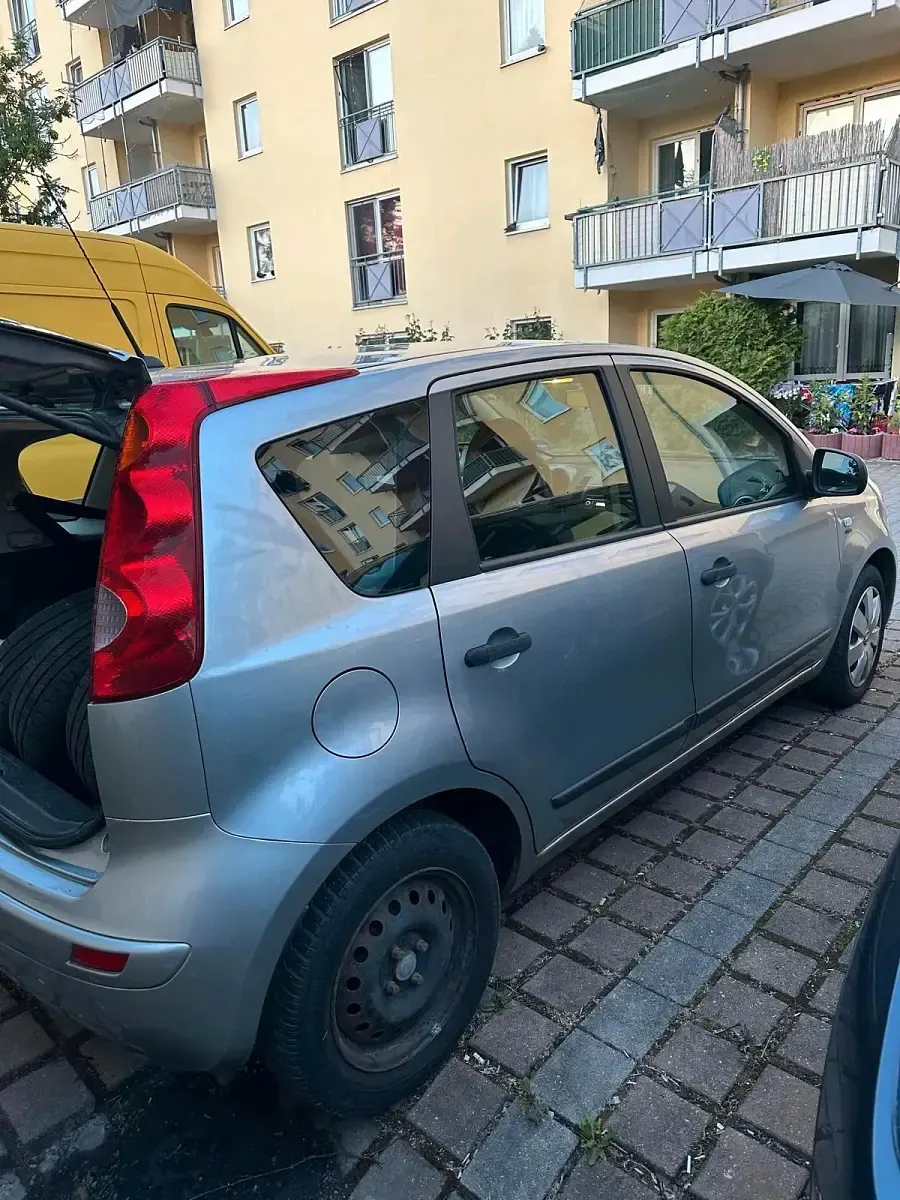Gebraucht Nissan Note 2007 Silber Kleinwagen