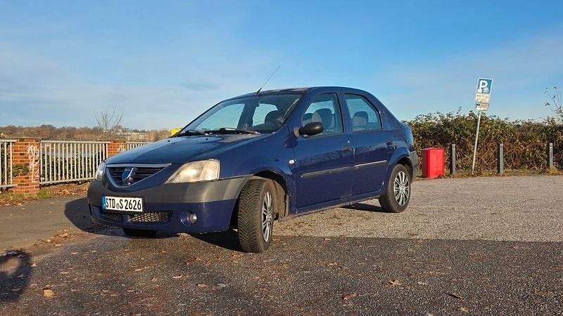 Blau Gebraucht 2007 Dacia Logan Lauréate Limousine | 750 € (Superpreis) - Bild 1/4