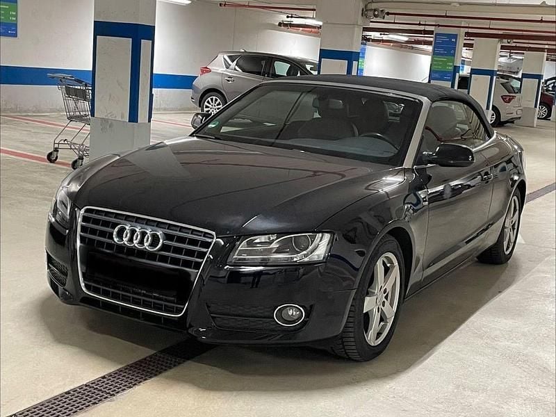 Usata Audi A5 Cabriolet S-Line 160 CV (117 kW) 2010 Nero Cabrio