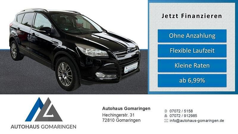 Schwarz Gebraucht 2014 Ford Kuga Titanium SUV | 13.999 € (Fairer Preis) - Bild 1/4