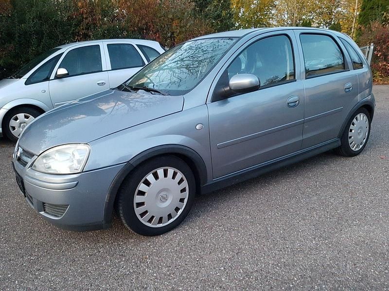 Silber Gebraucht 2006 Opel Corsa Edition Kleinwagen | 3.499 € (Fairer Preis) - Bild 1/4
