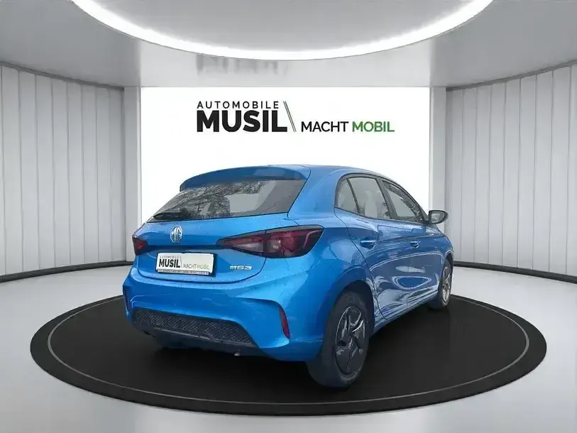 Nouvelle MG MG3 116 ch (85 kW) 2025 Bleue Citadine