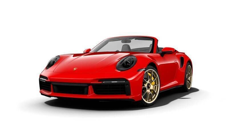 Indischrot Gebraucht 2021 Porsche 911 Turbo S Cabrio | 203.900 € - Bild 1/4