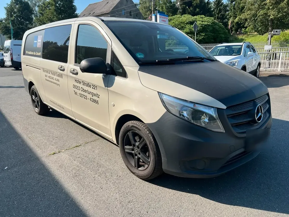 Gebraucht Mercedes Vito 115 PS (84 kW) 2015 Beige Van