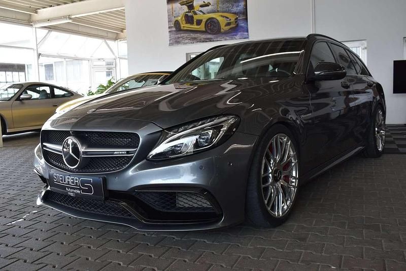 Selenitgrau metalliclack Gebraucht 2017 Mercedes C63S AMG AMG Kombi | 41.900 € (Guter Preis) - Bild 1/4