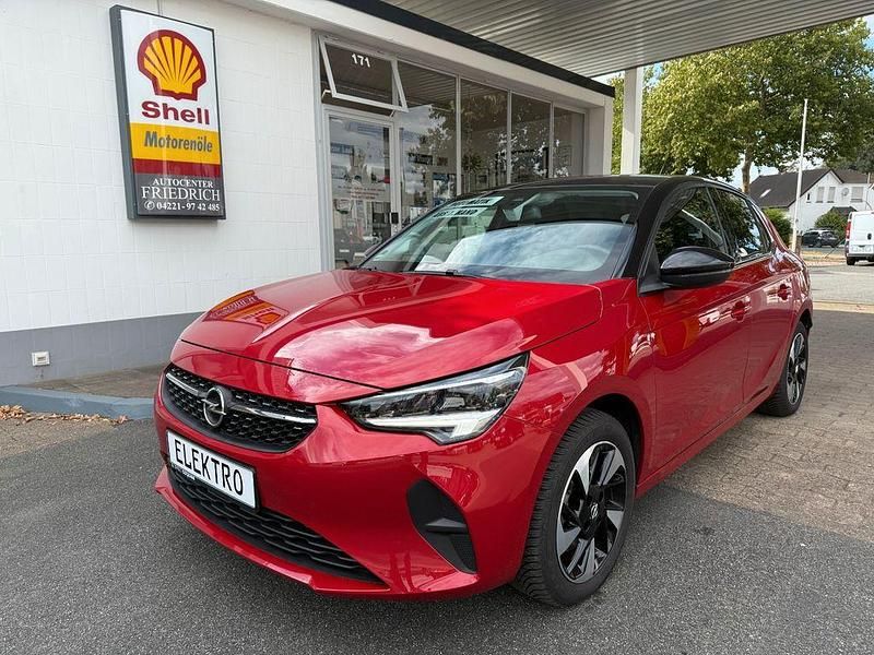 Rot Gebraucht 2021 Opel Corsa-e Elegance Kleinwagen | 14.950 € (Fairer Preis) - Bild 1/4