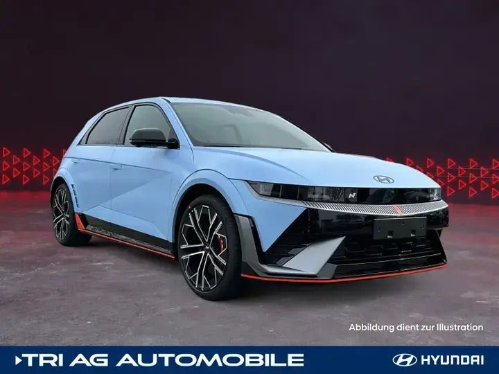 Performance blue (xge) matt Gebraucht 2024 Hyundai Ioniq 5 SUV | 59.900 € (Fairer Preis) - Bild 1/4