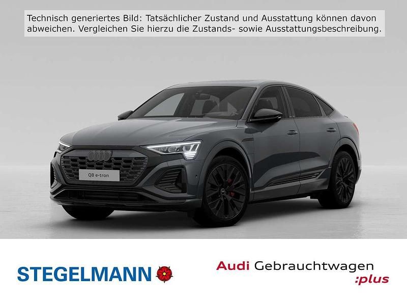 Magnetgrau Gebraucht 2023 Audi Q8 e-tron S-Line SUV | 70.770 € - Bild 1/4