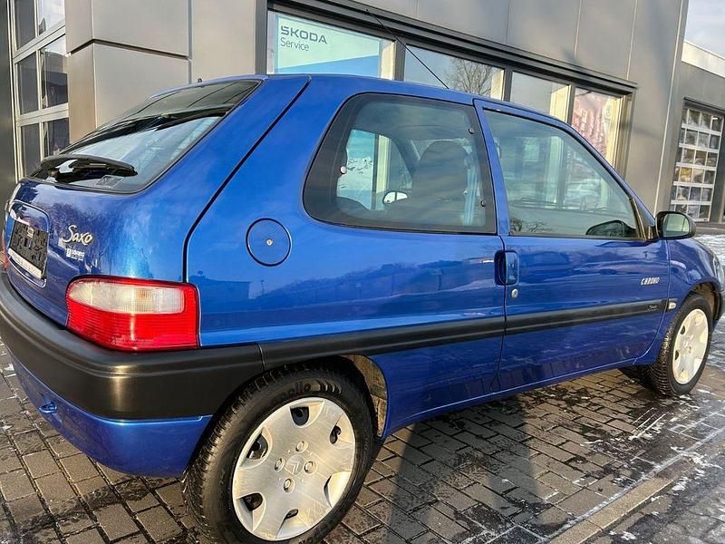 Gebraucht Citroën Saxo 60 PS (44 kW) 2001 Blau Kleinwagen