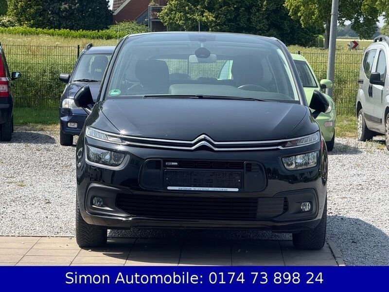 Schwarz Gebraucht 2017 Citroën Grand C4 Picasso Feel Van / Kleinbus | 8.499 € (Guter Preis) - Bild 1/4