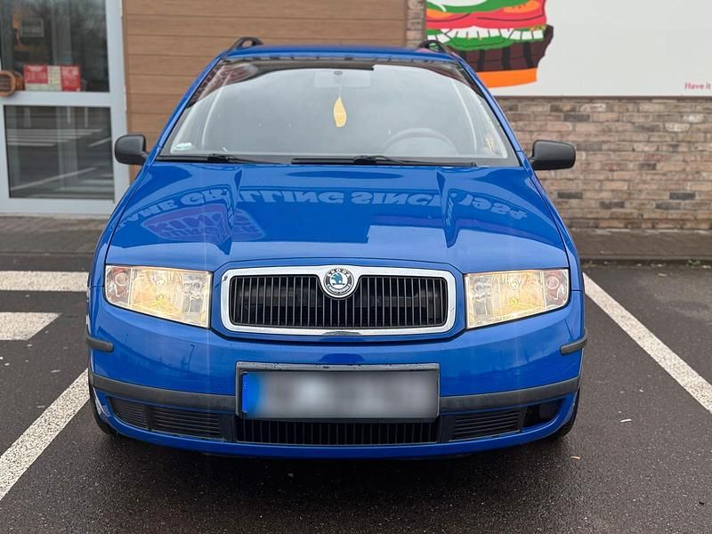 Gebraucht Skoda Fabia 75 PS (55 kW) 2002 Blau Kombi