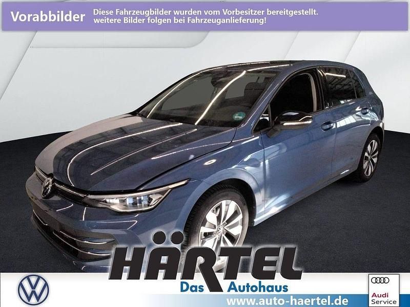 Anemonenblau (blue), metallic Gebraucht 2025 VW Golf VIII Goal Limousine | 24.800 € (Superpreis) - Bild 1/4
