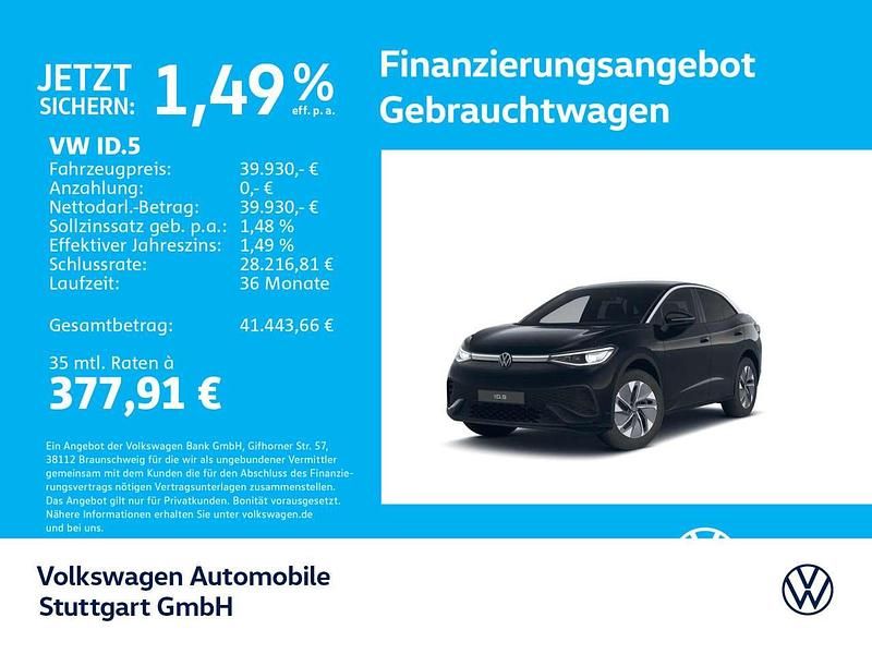 Gebraucht VW ID.5 Pro 210 kW (286 PS) 2025 Schwarz SUV
