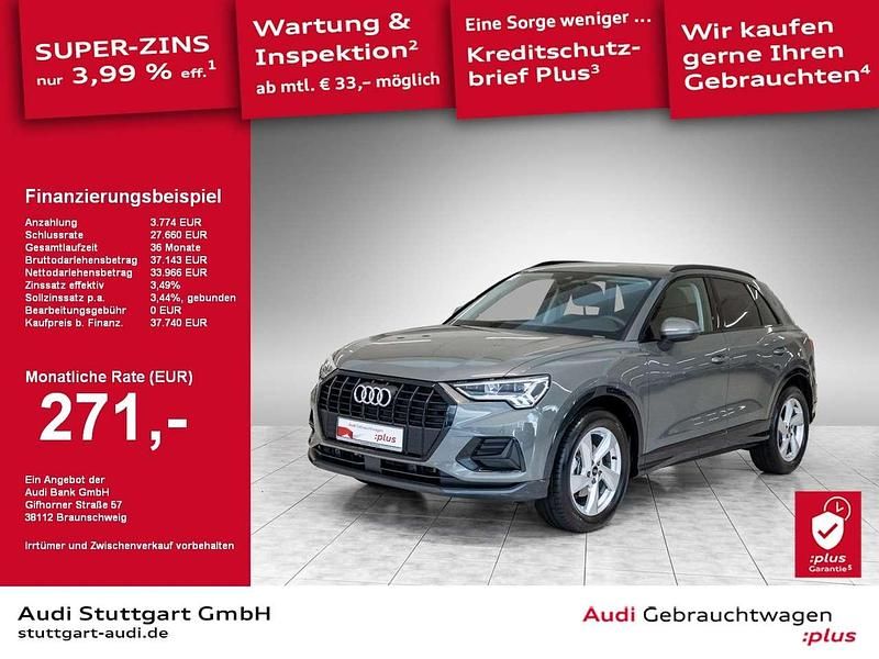 Grau Gebraucht 2025 Audi Q3 Advanced Plus SUV | 37.740 € (Guter Preis) - Bild 1/2