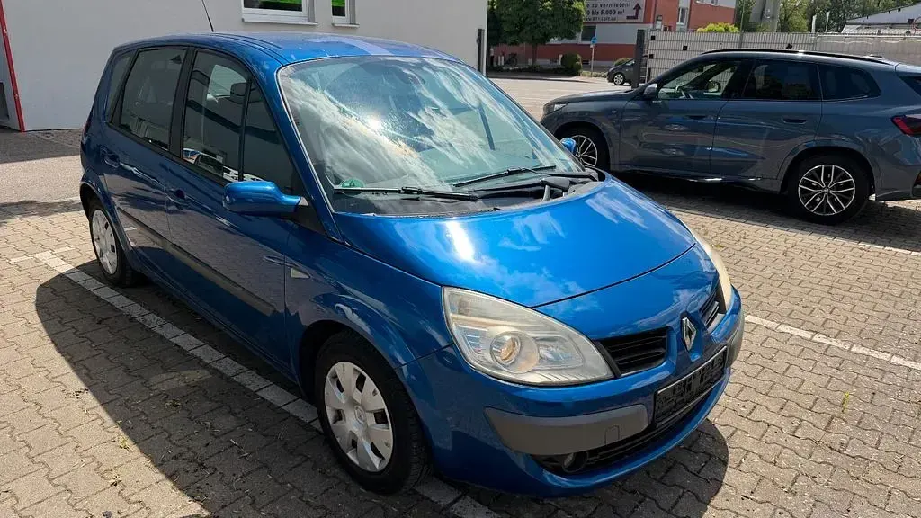 Gebraucht Renault Scénic Avantage 111 PS (81 kW) 2007 Blau Van / Kleinbus