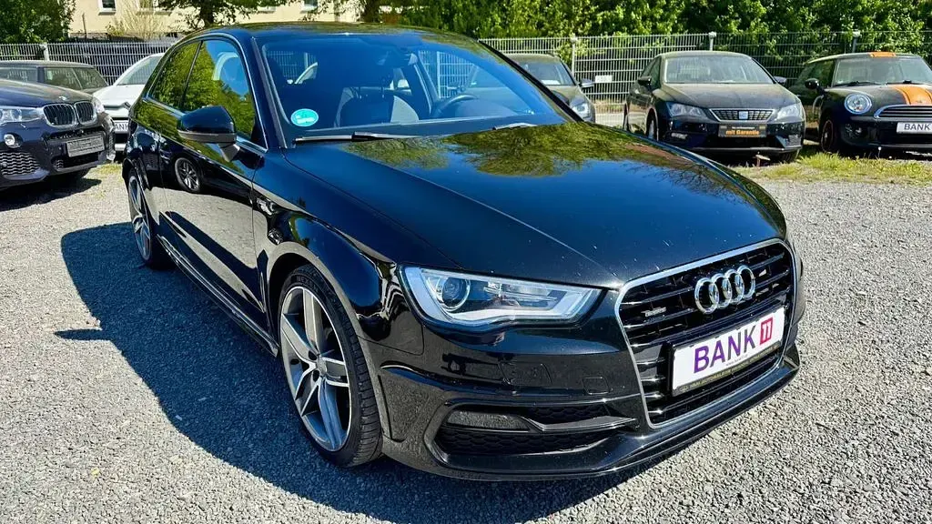 Gebraucht Audi A3 S-Line 179 PS (131 kW) 2015 Mythosschwarz metallic Coupé
