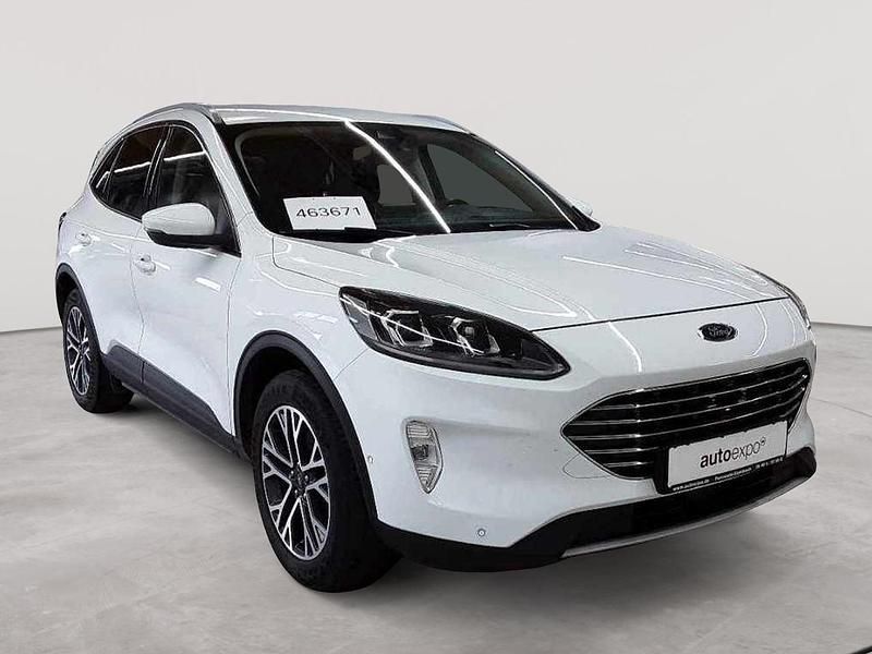 Frostweiß Gebraucht 2021 Ford Kuga Titanium X SUV | 18.490 € (Guter Preis) - Bild 1/4