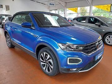 Gebraucht VW T-Roc Cabriolet Active 150 PS (110 kW) 2021 Blau Cabrio