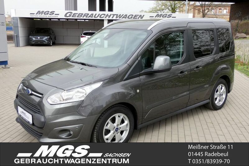 Magneticgrau (metallic) Gebraucht 2018 Ford Tourneo Connect Titanium Van / Kleinbus | 12.950 € (Fairer Preis) - Bild 1/4