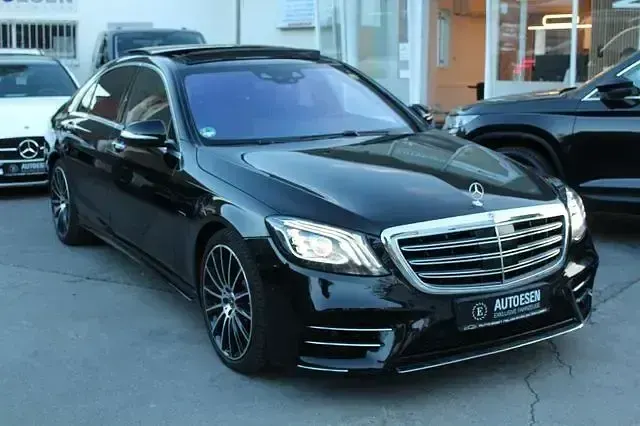 Gebraucht Mercedes S560 AMG line 476 PS (350 kW) 2020 Obsidianschwarz Limousine