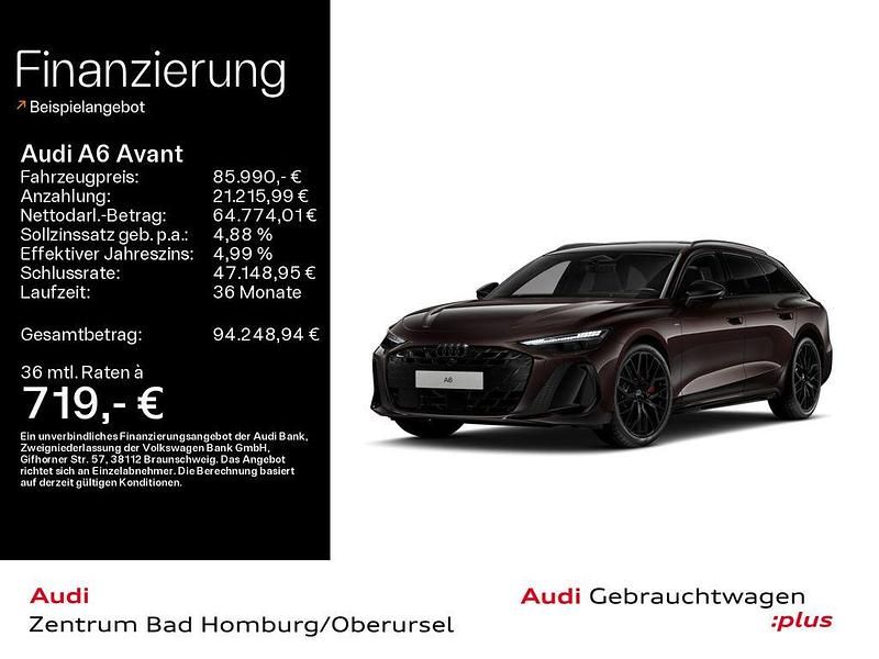 Madeirabraun metallic Neu 2025 Audi A6 Edition .1 Kombi | 85.990 € (Fairer Preis) - Bild 1/3