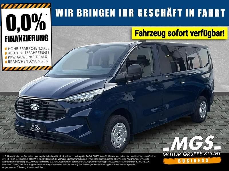 Neu Ford Transit Custom Trend 110 PS (80 kW) 2026 Blazer blue Kombi