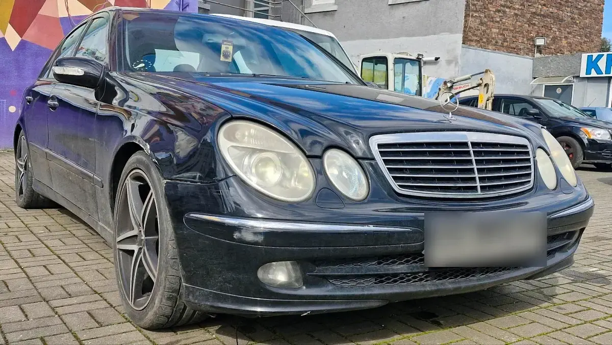 Brugt Mercedes E280 2005 Sort Sedan
